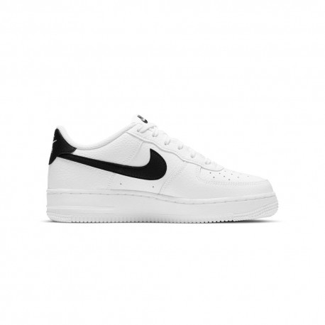 Nike Air Force Bianco Bianco-Bianco - Sneakers Bambino