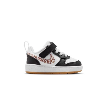 Nike Court Borough Low Ch Td Nero Bianco - Sneakers Bambino