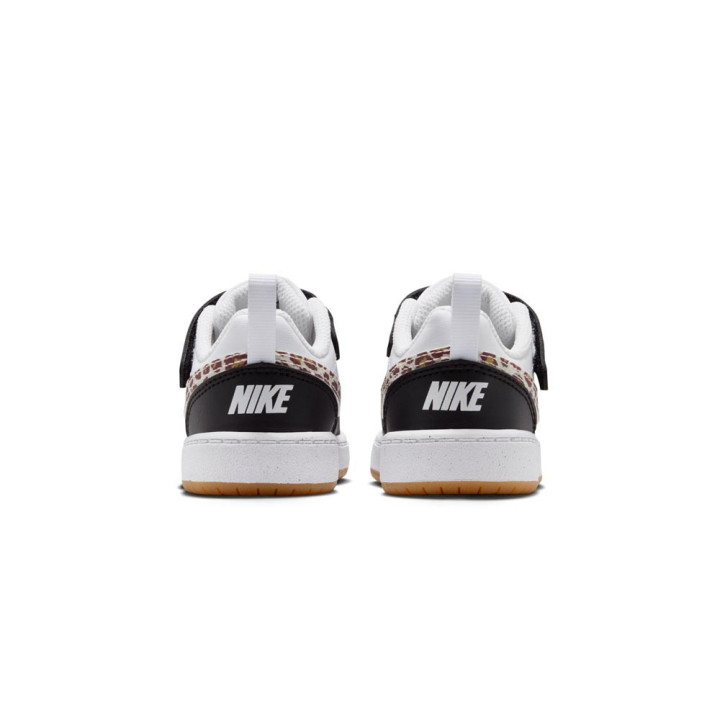 Nike Court Borough Low Ch Td Nero Bianco - Sneakers Bambino