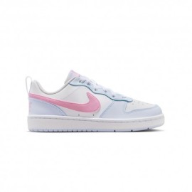 Nike Court Borough Low Essential+ Gs Bianco Pi - Sneakers Bambino