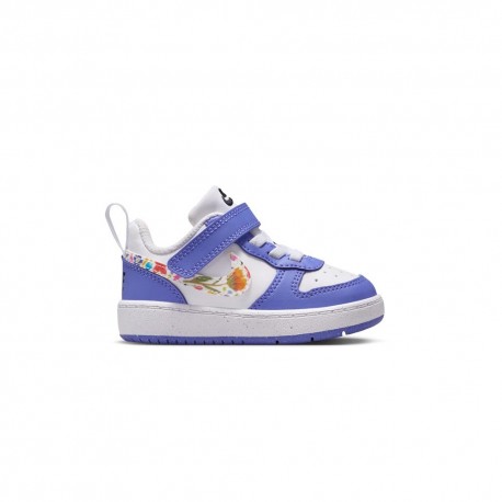 Nike Court Borough Low Fl Td Bianco Sapp - Sneakers Bambino