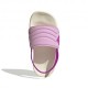 ADIDAS Adilette Estrap 2.0 C Ps Bianco Purple - Ciabatte Mare Bambino