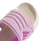 ADIDAS Adilette Estrap 2.0 I Td Bianco Purple - Ciabatte Mare Bambino