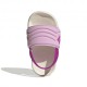 ADIDAS Adilette Estrap 2.0 I Td Bianco Purple - Ciabatte Mare Bambino