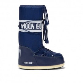 Moon Boot Icon Nylon Blu - Stivali Donna