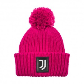Bonnet Pompon JUVE Collection Officielle Juventus - Bonnet Acrylique Homme Adulte
