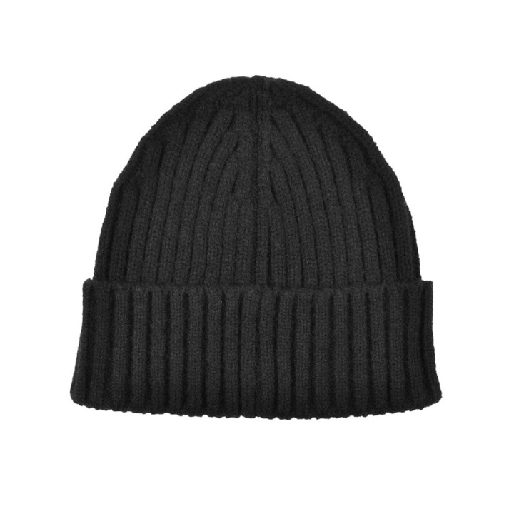 Imma Cuffia Milan Skipper Patch Tessuto Nero Rosso