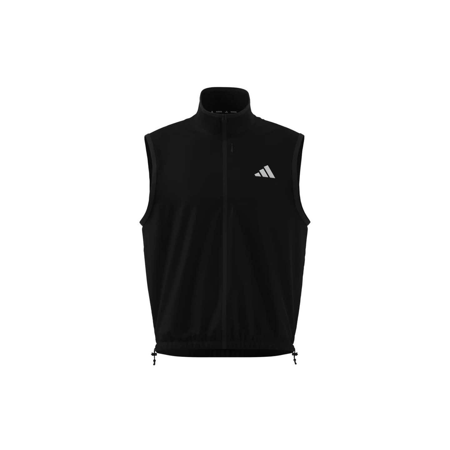 Adidas Performance Uomo Nero Canotta Da Corsa Essenziale Nera - Immagine 4