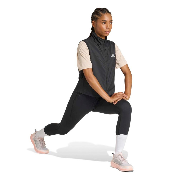 ADIDAS Gilet Running Adi365 Basic Nero Donna