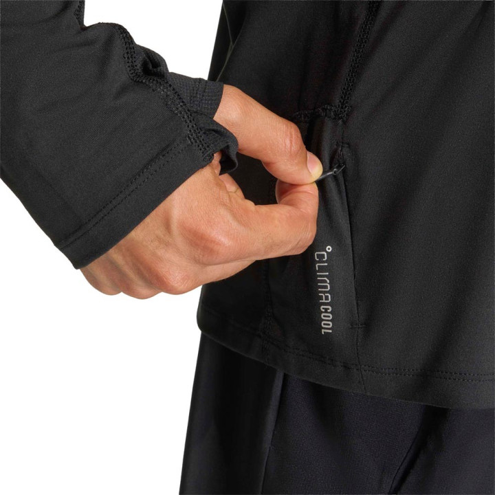 ADIDAS Maglia Running Adi365 Nero Uomo