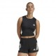 ADIDAS Crop Top Running Adi365 Iconic Nero Donna