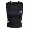 ADIDAS Crop Top Running Adi365 Iconic Nero Donna