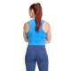 ADIDAS Crop Top Running Adi365 Iconic Rayblu Donna