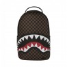 Sprayground Zaino Check 2 Emboss Shark Moro