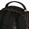 Sprayground Zaino Check 2 Emboss Shark Moro