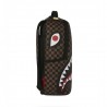 Sprayground Zaino Check 2 Emboss Shark Moro