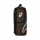 Sprayground Zaino Check 2 Emboss Shark Moro