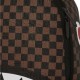 Sprayground Zaino Check 2 Emboss Shark Moro