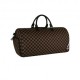Sprayground Borsa Duffle Emboss Check 2 Moro