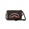 Sprayground Pochette Check 2 Emboss Moro