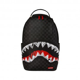 Sprayground Zaino Scribble Shark Nero