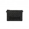 Sprayground Pochette Scribble Shark Nero