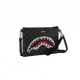 Sprayground Pochette Scribble Shark Nero