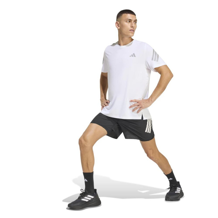 ADIDAS Pantaloncini Running Adi365 Formotion 2In1 Nero Uomo