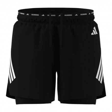 ADIDAS Pantaloncini Running Adi365 Formotion 2In1 Nero Uomo L