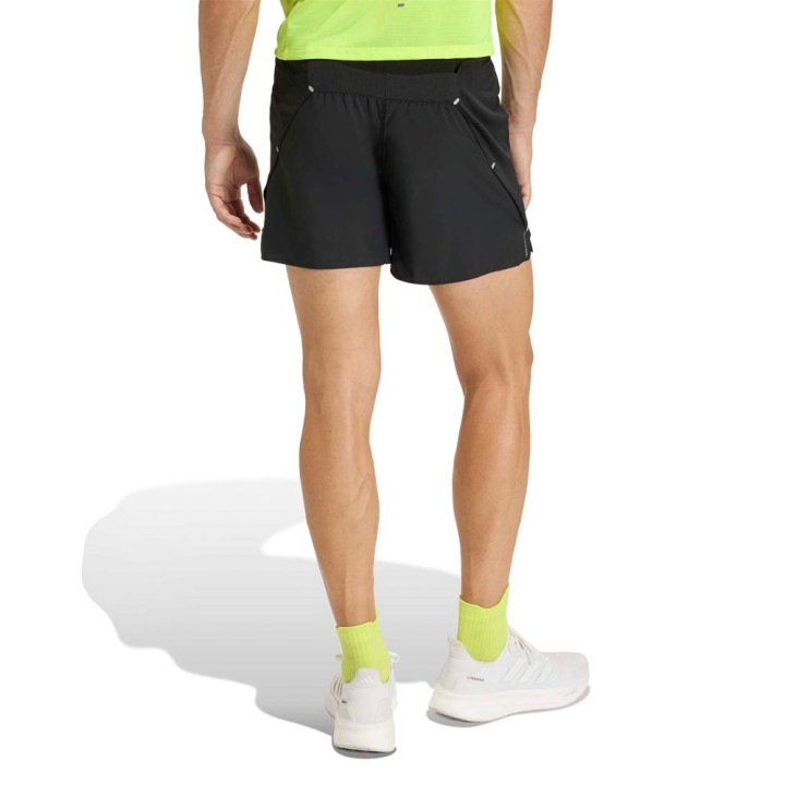 ADIDAS Pantaloncini Running Adi365Breeze Nero Bianco Uomo
