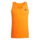 ADIDAS Canotta Running Adizero Arancio Uomo