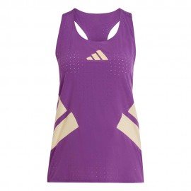 ADIDAS Canotta Running Adizero Road To Records Tripur Donna