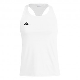 ADIDAS Canotta Running Adizero Essential Bianco Uomo