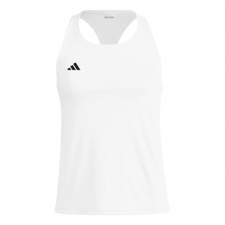 ADIDAS Canotta Running Adizero Essential Bianco Uomo