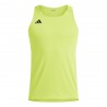 ADIDAS Canotta Running Adizero Essential Lime Uomo