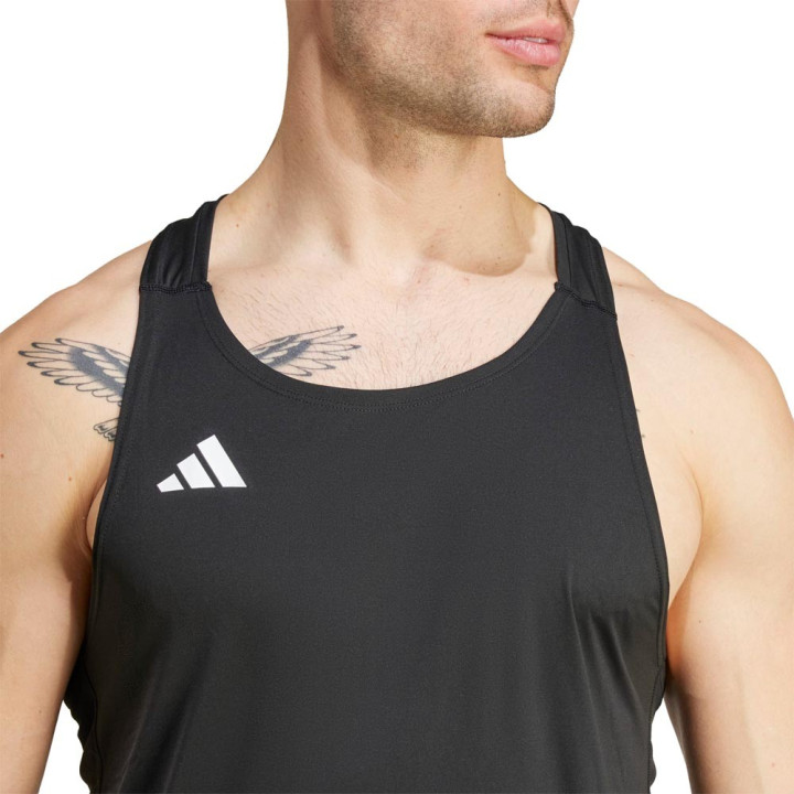ADIDAS Canotta Running Adizero Essential Nero Uomo