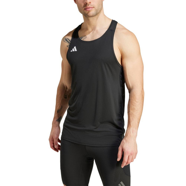 ADIDAS Canotta Running Adizero Essential Nero Uomo