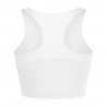 ADIDAS Crop Top Running Adizero Essential Bianco Uomo