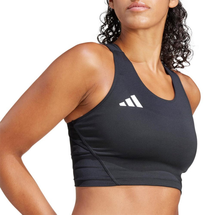 ADIDAS Crop Top Running Adizero Essential Nero Uomo
