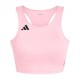 ADIDAS Crop Top Running Adizero Essential Rosa Donna