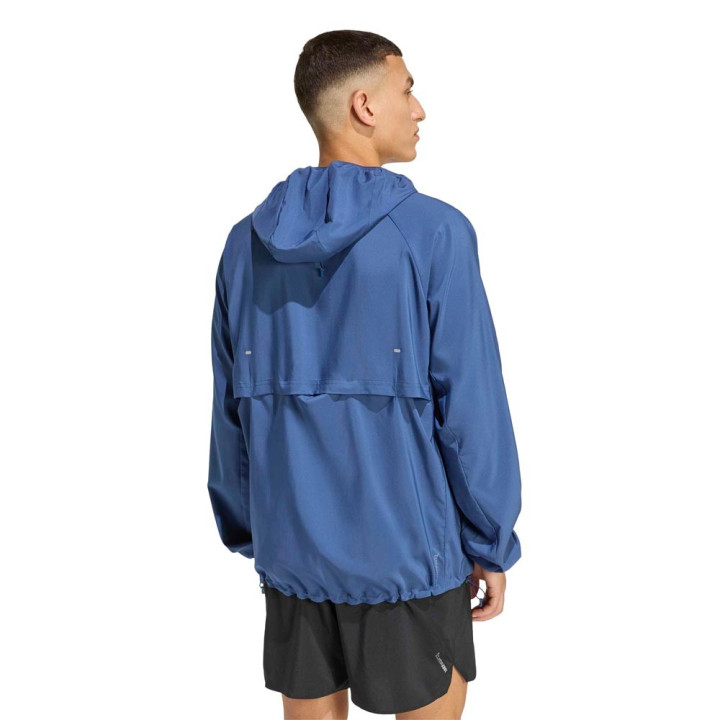 ADIDAS Giacca Running Adi365 Basic Blu Uomo