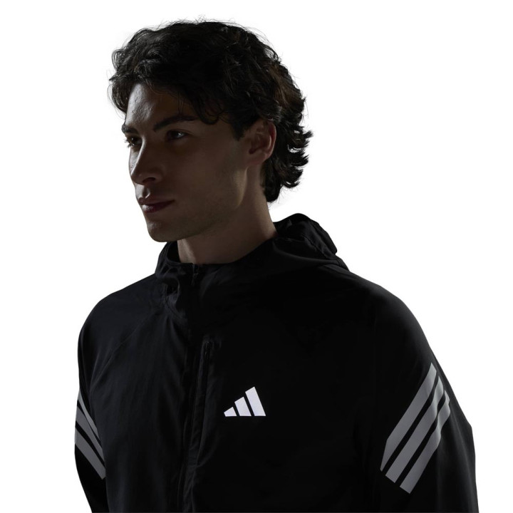 ADIDAS Giacca Running Adi365 Nero Bianco Uomo
