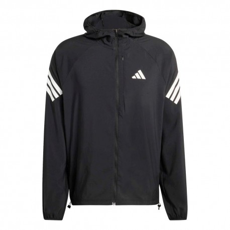 ADIDAS Giacca Running Adi365 Nero Bianco Uomo