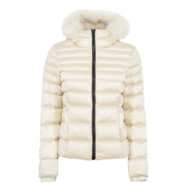 Refrigiwear Giacca Mead Fur Panna Donna