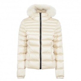 Refrigiwear Giacca Mead Fur Panna Donna