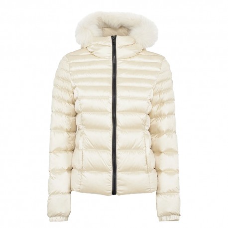 Refrigiwear Giacca Mead Fur Panna Donna