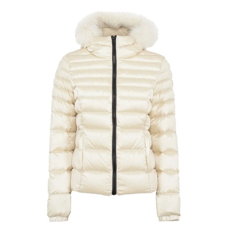 Refrigiwear Giacca Mead Fur Panna Donna