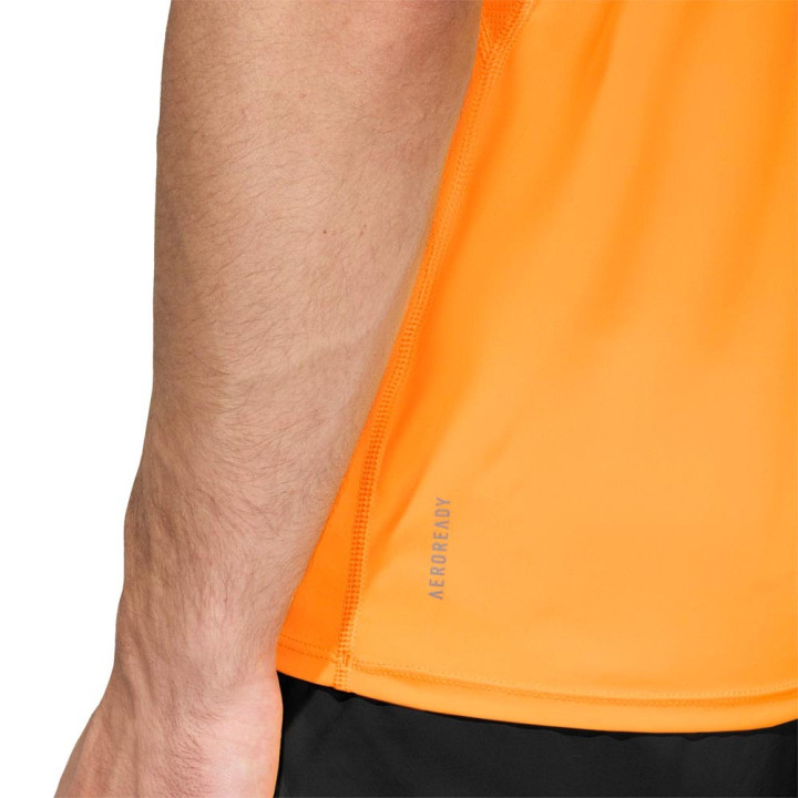ADIDAS Maglia Running Adizero Essential Arancio Uomo