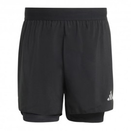 ADIDAS Pantaloncini Running Adi365 Basic 2In1 Nero Uomo