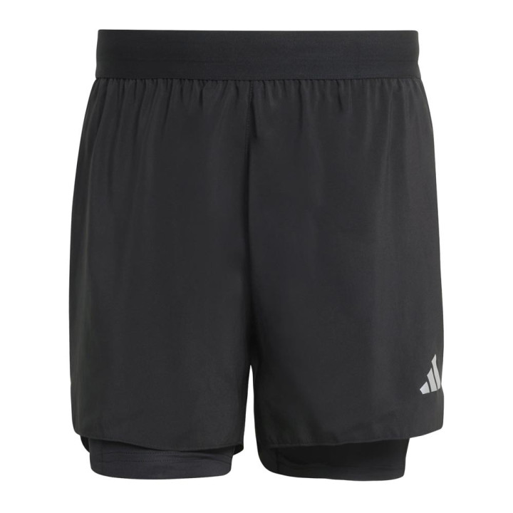 ADIDAS Pantaloncini Running Adi365 Basic 2In1 Nero Uomo
